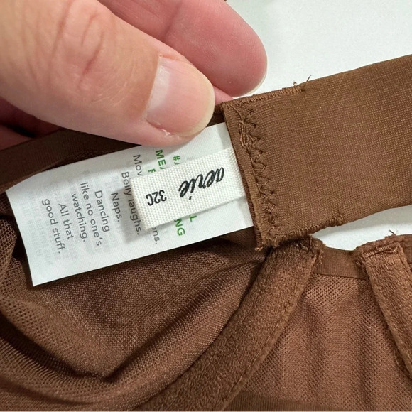 New Aerie SMOOTHEZ Sheer Mesh Balconette Bra Unlined Underwire - Picture 5 of 5